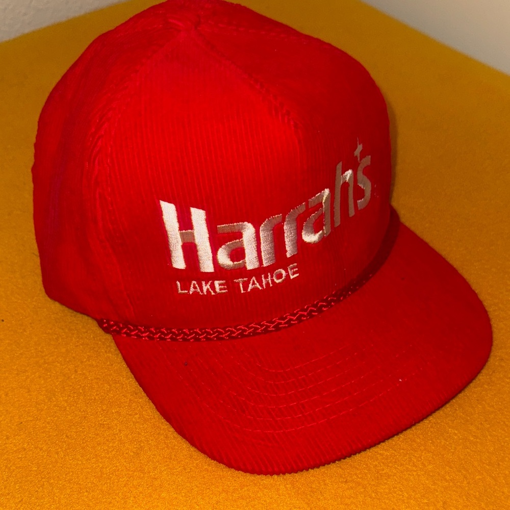 Harrah's Lake Tahoe Red Cap (Never Worn)
